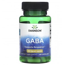 swanson 丁氨基酪酸-GABA 250mg *60顆