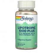 SOLARAY 抗脂肪肝 1000 Plus™ * 100顆 - Lipotropic