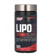 Nutrex Research 黑LIPO 6 Black 熾天使 終極熱力燃脂劑 -- 120顆 -- Lipo 6 Black