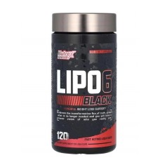 Nutrex Research 黑LIPO 6 Black 熾天使 終極熱力燃脂劑 -- 120顆 -- Lipo 6 Black