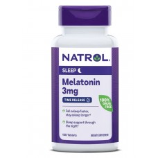 NATROL 長效型褪黑激素-- 3mg* 100 錠 - Melatonin   退黑激素