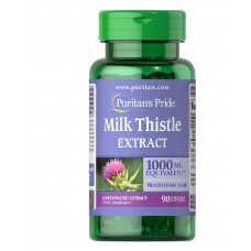 買一送一 Puritan's Pride 4倍濃縮牛奶薊萃取 4:1-- 1000mg * 90粒  - Milk Thistle (Silymarin) Extract