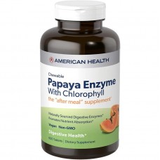 American Health 木瓜酵素 含: 葉綠素 *600嚼錠 - Papaya Enzyme with Chlorophyll