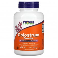 **效期2025/04** NOW Foods 牛初乳粉末 3oz(85g) Colostrum 天然免疫球蛋白/乳鐵蛋白