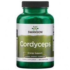 效期至2025/06月 swanson 冬蟲夏草  600mg * 120顆 -  Cordyceps Sinensis Mushroom