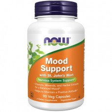  NOW Foods 平衡情緒複方 * 90顆素食膠囊 - Mood Support  助眠 含: 聖約翰草/GABA/5HTP