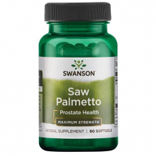 swanson 鋸棕櫚萃取  *60粒 - Saw Palmetto