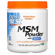 Doctor's Best 優質 MSM 粉 * 8.8 盎司（250 克） - OptiMSM® MSM