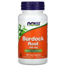 NOW Foods 牛蒡萃取素 430 mg*100顆 Burdock Root 牛蒡