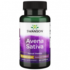 Swanson 10倍力野燕麥 提升男性耐力10:1 - 575mg*60 顆 - Avena Sativa