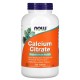 NOW Foods  檸檬酸鈣 --  250錠 添加維他命D 鎂 鋅 銅 錳 -- Calcium Citrate      