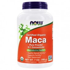 NOW Foods maca 養生有機 6倍力馬卡菁華 粉-- * 7 oz (198g )