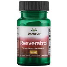 swanson 白藜蘆醇 (100mg *30顆) - Resveratrol