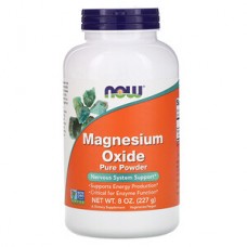 NOW Foods 純氧化鎂粉 *8 盎司（227 克）- Magnesium Oxide