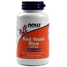 NOW Foods 紅麴素 *120顆素食膠囊 - Red Yeast Rice