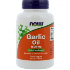 NOW Foods 多倍濃縮大蒜精華--1500 mg *250粒 -- Garlic Oil