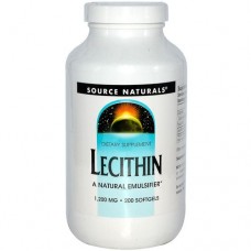 Source Naturals 天然卵磷脂 1200 mg*200粒 - Lecithin