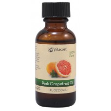 Vitacost 100％純  粉紅葡萄柚精油 * 1 fl oz (30 mL) - 100% Pure Pink Grapefruit