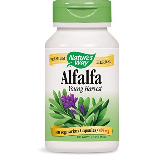 Nature S Way Alfalfa 紫花苜蓿 405 Mg 100顆