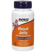 NOW Foods 3倍濃縮蜂王乳 (蜂王漿)--1500 mg * 60顆 Royal Jelly