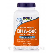  NOW Foods DHA-500 ( EPA - 250 ) *180粒 Omega 3