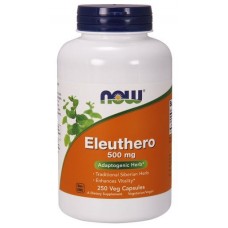 NOW Foods 老虎牙子/ 刺五加 Eleuthero-- 500 mg *250顆~西伯利亞人蔘