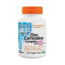 Doctor's Best 護胃膠囊 肌肽鋅　120顆素食膠囊 - PepZin GI Zinc-L-Carnosine Complex