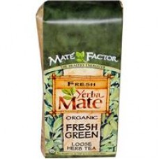 Mate Factor 有機瑪黛茶 鮮綠原葉-- * 12 oz (340 g) - Organic Yerba Mate Fresh Green