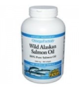 Natural Factors 阿拉斯加 野生鮭魚油-- 1000 mg* 180粒 - Wild Alaskan Salmon Oil