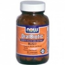 NOW Foods 口含益生菌 --*60錠 - OralBiotic