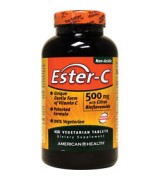 American Health 酯化維他命C -- 500mg *450錠  柑橘生物類黃酮  鈣 -- Ester-C